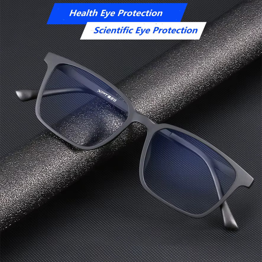 LOERHUNAR Korrektionsbrille, Vollrand, quadratisch, Titanium, schwarz, Herren - Bild 2