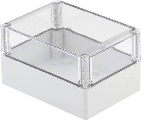 Weidmüller MPC 07/12/10 7035 Universal-Gehäuse aus Polycarbonat in Lichtgrau, B: 125 mm, T: 75 mm, H: 100 mm, 20 Stück - Bild 1
