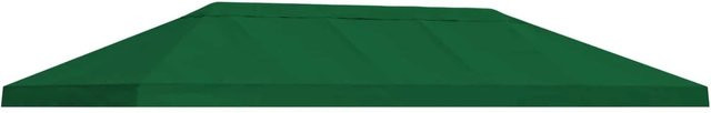 vidaXL Pavillon-Blendenbezug aus Polyester in Grün, B: 600 cm, H: 300 cm - Bild 1