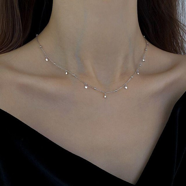 Lucky Star Jewelry Choker Halskette, 925 Sterling Silber, Rose Gold, 40cm, Damen - Bild 1