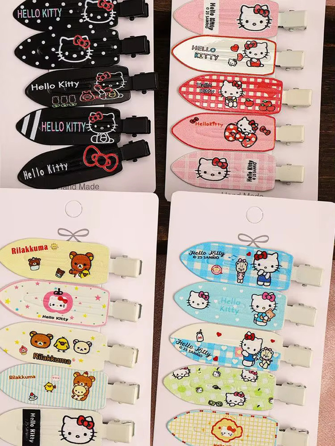 Sanrio Hello Kitty Haarspangen, 5er-Set, Mädchen - Bild 5