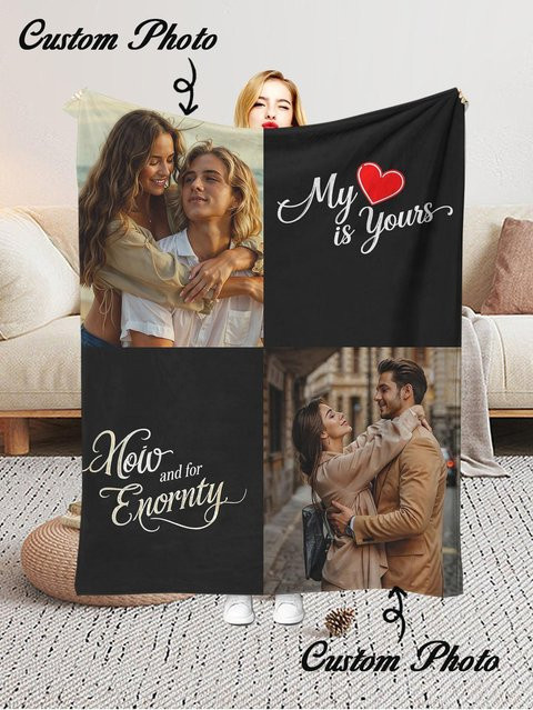 Personalisierte Flanelldecke von SRH mit Cartoon-Motiv und HD-Digitaldruck in Multicolour - Bild 1