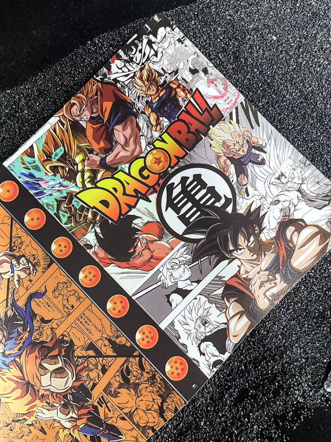 Bandai Dragon Ball Sammelkarten-Album, 4 Fächer für 240 Karten, Bunt / Mehrfarbig - Bild 3