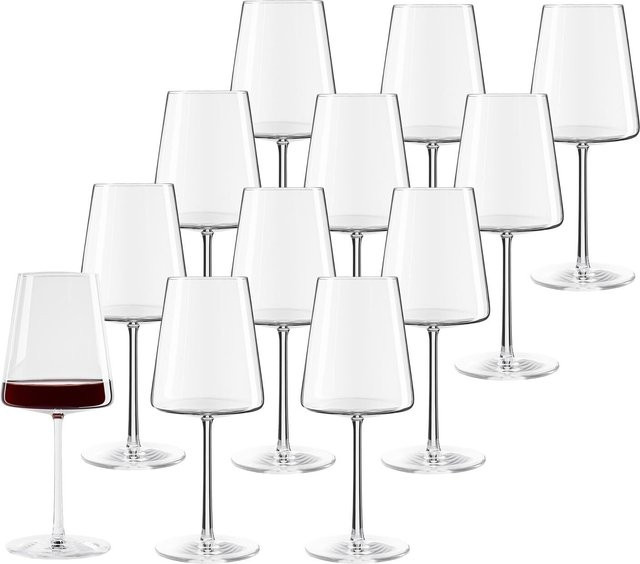 Stölzle Lausitz Rotweingläser Power, 12er Set, transparent, 520 ml pro Glas - Bild 1