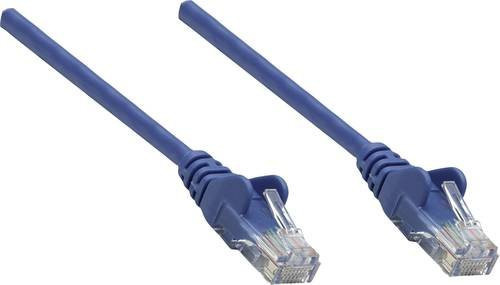 Intellinet RJ45 Patchkabel CAT 6 U/UTP Ethernet/LAN, Blau, Länge: 1,50 m - Bild 1