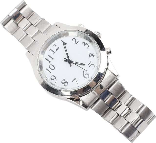ZY-Beauty-N Digitaluhr, Edelstahl, Quarz, Weiß, Unisex - Bild 1