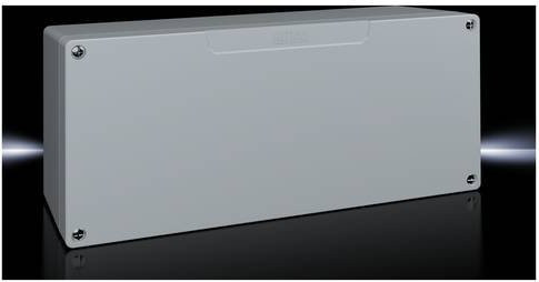 Rittal Universal-Gehäuse Aluminium Grau (RAL 7001) B/T/H: 36,0 x 9,0 x 16,0 cm - Bild 1