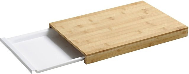 Kesper Schneidbrett aus Bambus in Beige mit Saftrinne, rechteckig - Bild 1