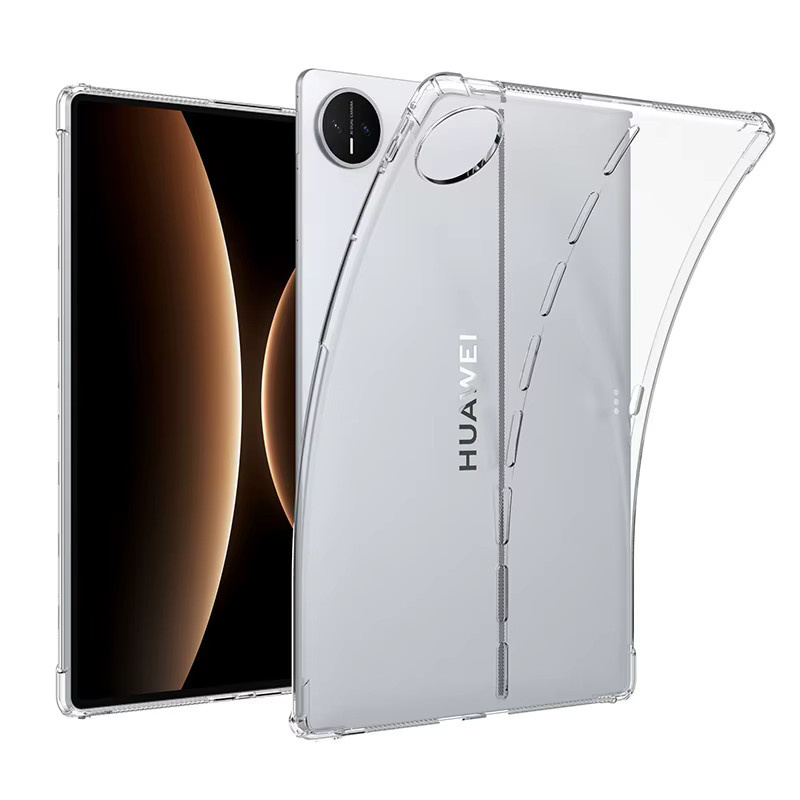 Transparente Silikon Schutzhülle für Huawei MatePad Edge 14.2 2025 aus weichem TPU mit Airbag-Funktion - Bild 2