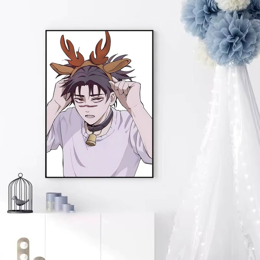 Selbstklebender wasserfester Poster Aufkleber Choso Jujutsu Kaisen Wanddeko Mehrfarbig - Bild 2