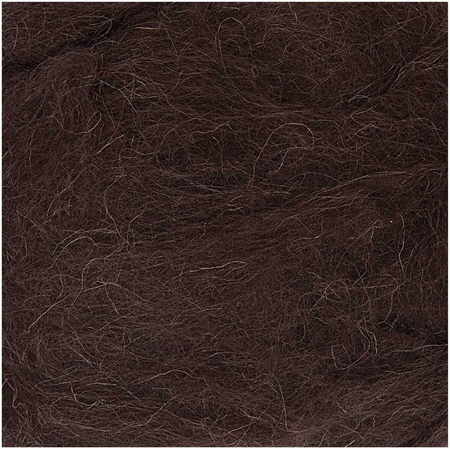Rico Design Schafwolle Schwarz 50g - Bild 1