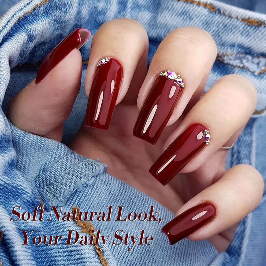 BORN PRETTY Ancora Rot Nagellack, 10 ml, Glänzend - Bild 4