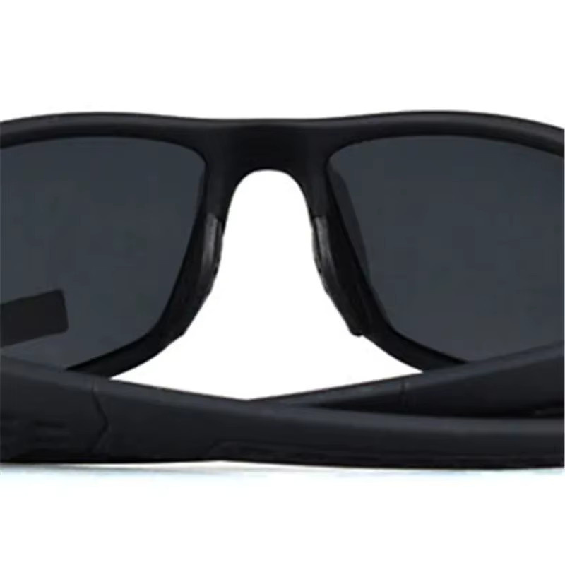 MDOD Sportsonnenbrille, Vollrand, Schwarz, Kunststoff, Unisex, polarisiert - Bild 4