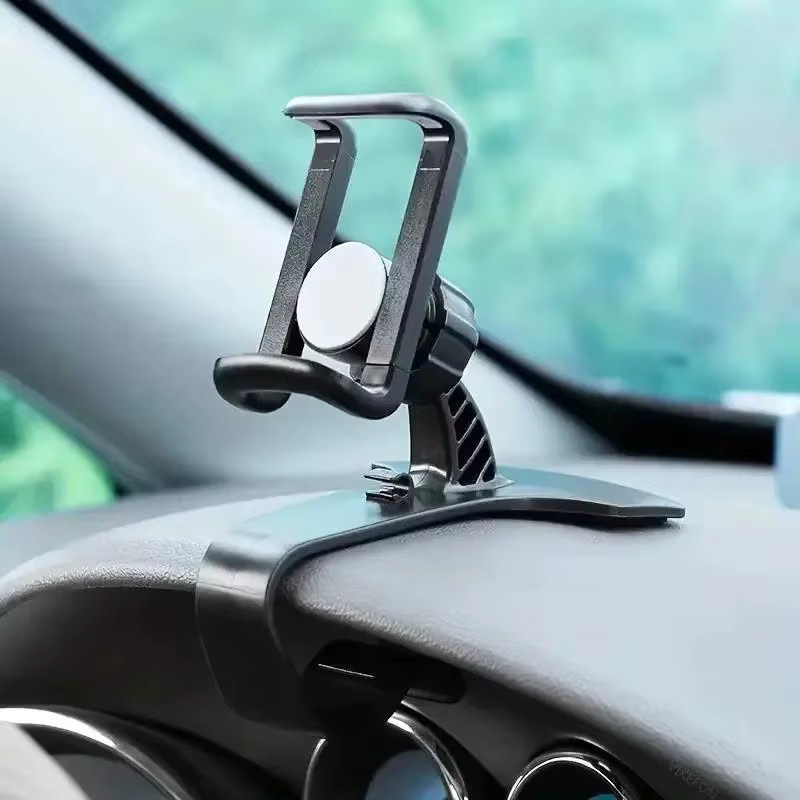 Universeller 360 Grad drehbarer Autotelefonhalter für das Armaturenbrett in Schwarz - Bild 2