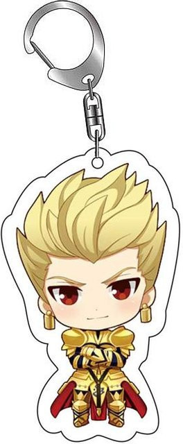 CHIC STUDIO Schlüsselanhänger, Fate Stay Night Tohsaka Rin Altria Pendragon, Beige, Damen - Bild 1