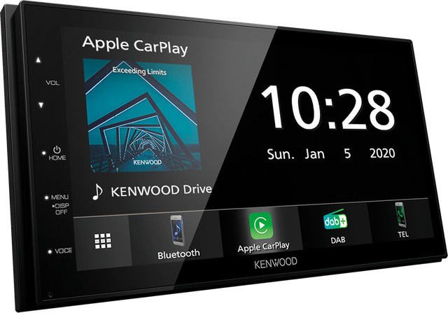 Kenwood DMX5020DABS Autoradio in Schwarz mit Bluetooth und USB sowie 6,8 Zoll Display - Bild 1