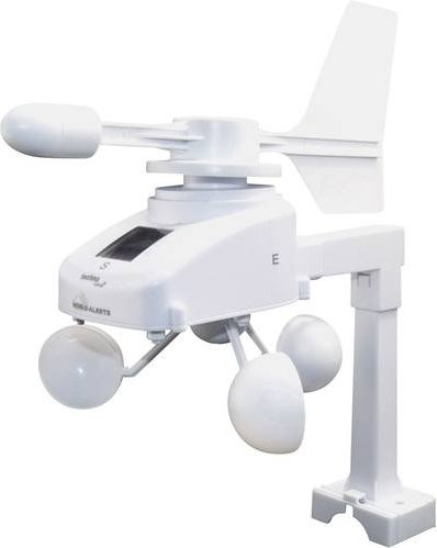 Techno Line Mobile Alerts MA 10660 Windmesser Funk 868MHz in Weiß - Bild 1