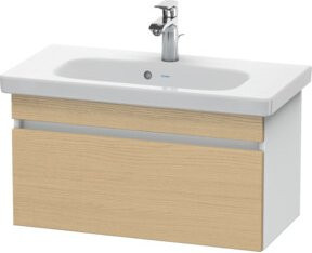 Duravit Waschtischunterschrank DuraStyle in Ei natur/weiß matt mit 1 Auszug, B: 73 cm, T: 36,8 cm, H: 39,8 cm - Bild 1