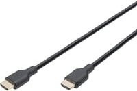 Digitus HDMI Ultra High Speed Anschlusskabel mit Ethernet und UHD 8K in Schwarz, Länge: 1,00 m - Bild 1