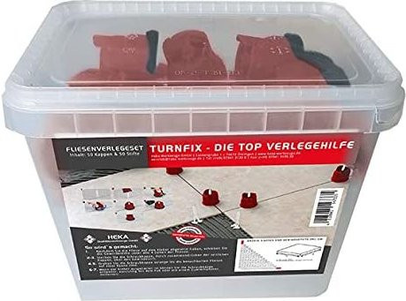 Heka Werkzeuge GmbH Turnfix Set mit 50 roten Kappen und 50 Stiften 1 mm aus Kunststoff - Bild 1