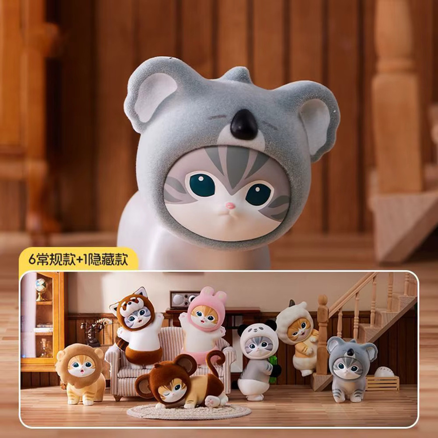Mofusand Fluffy Party, Überraschungsbox, Anime Figuren - Bild 1