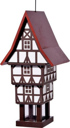 dobar Vogelhaus Zuckerhut hängend rot