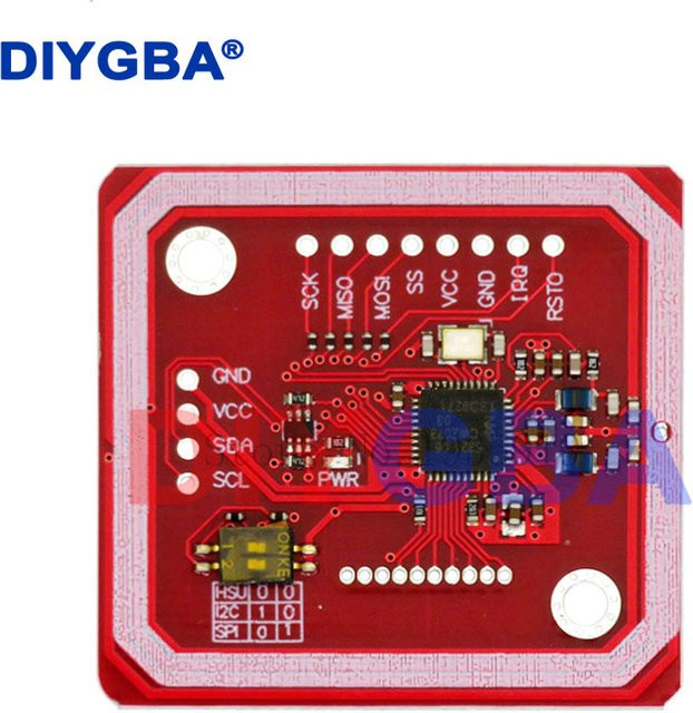 PN532 NFC RFID Wireless Modul V3 in Rot mit I2C IIC SPI HSU Schnittstellen für IC S50 Karten Reader und Writer Kits - Bild 1