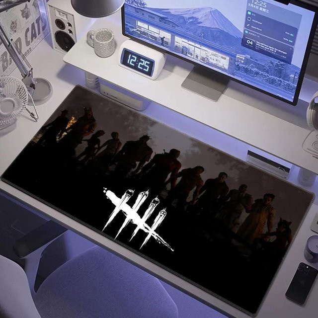 HYBXAXC Gamer Mauspad D-Dead Deskmat in Schwarz - Bild 1