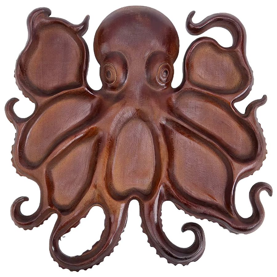 APWIKOGER Oktopus-Charcuterie-Teller mit Tiermotiv als Serviertablett für Käse, Fleisch und Obst - Bild 4
