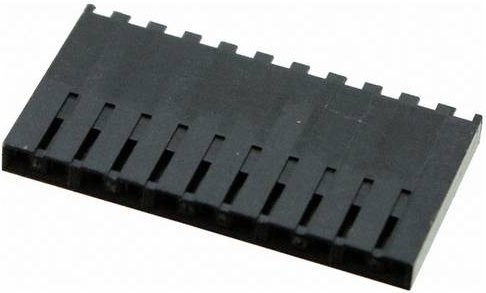 Molex Buchsengehäuse-Kabel Schwarz mit 11 Polen 50579011 - Bild 1