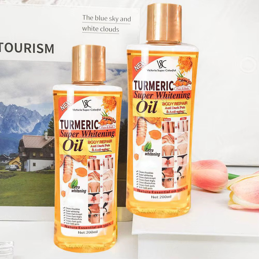 Kurkuma Öl für Gesicht und Körper, 200 ml, Unisex - Bild 5