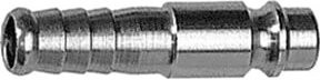 Riegler Einstecktülle für Kupplungen NW 7,2 - 7,8, Edelstahl ES 1.4305, Farbe Silber, Tülle LW 8 - Bild 1