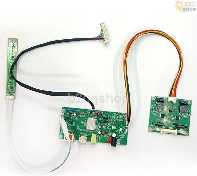 LCD-Controller-Board-Kit für Apple iMac 27 Zoll A1312 mit HDMI und DisplayPort, 2K QHD 2560x1440 Auflösung für LM270WQ1 Bildschirme - Bild 1