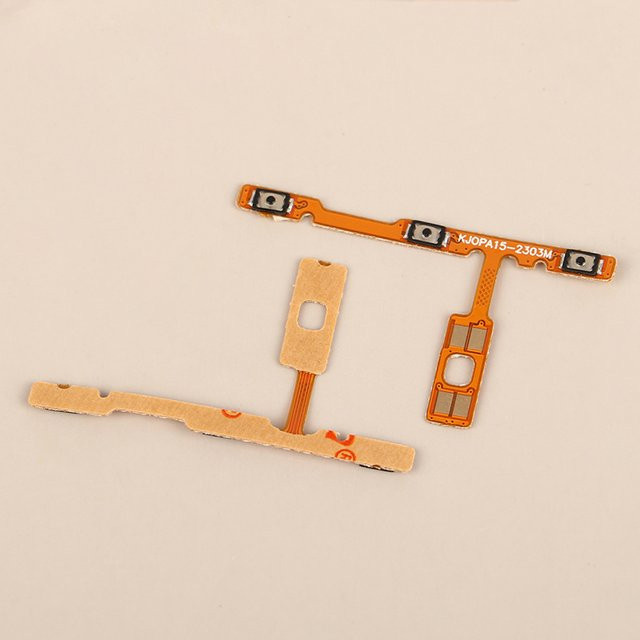 Flexibles Ersatz-Flexkabel für die Power- und Lautstärketasten von OPPO A15 in Orange - Bild 1