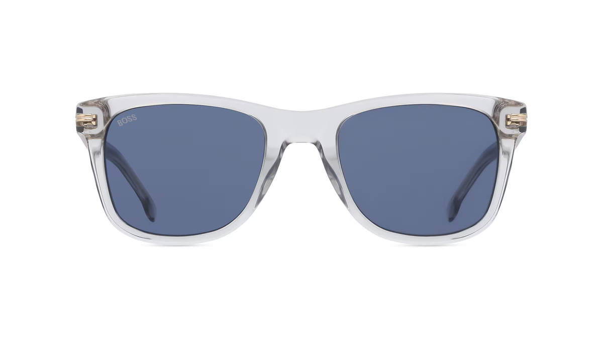 Hugo Boss 1508/S Sonnenbrille, Vollrand, Quadratisch, Acetat, Herren, transparent - Bild 1