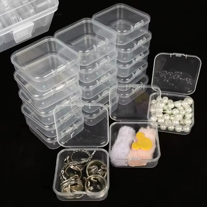 TMZ Transparente Kunststoff-Aufbewahrungsbox für Haushalt und Büro - Bild 3