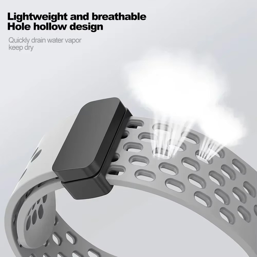 FancyWrist Magnetarmband, Silikon, Schwarz, 22 mm, 20 mm - Bild 2