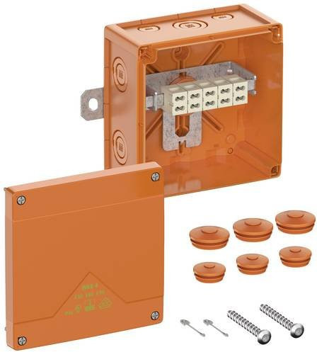 Spelsberg Abzweigkasten Orange IP66 L x B x H: 15,0 x 15,0 x 8,5 cm - Bild 1