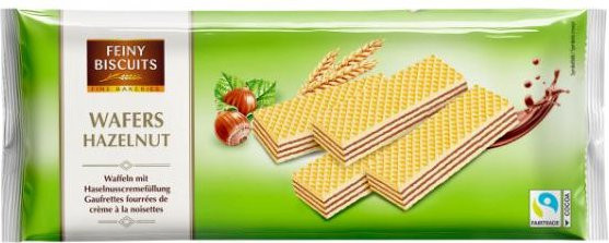 Feiny Nuss-Waffeln Kekse 250 g - Bild 1