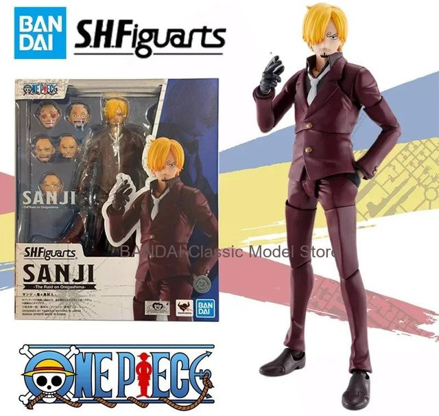Bandai One Piece Sanji Roronoa Zoro und Ruffy Figur, Einzelfigur - Bild 1