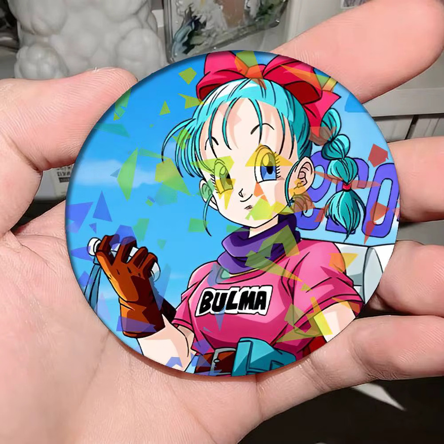 Dragon Ball Bulma Laser-Abzeichen Brosche, Bunt, Kinder - Bild 3