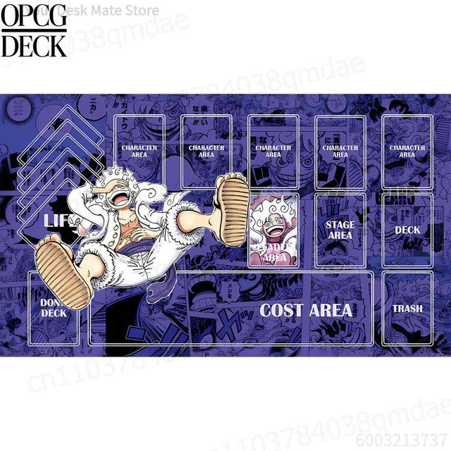 Bandai One Piece Monkey D. Luffy Spielmatte, Kartenspiel-Spielmatte - Bild 1