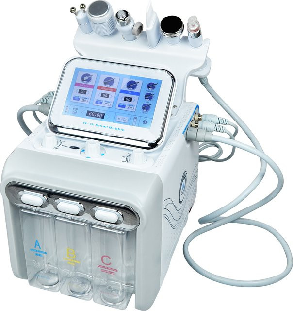 6-in-1 Gesichtsreinigungsmaschine mit Hydra-Dermabrasion und Sauerstoff-Jet - Bild 1