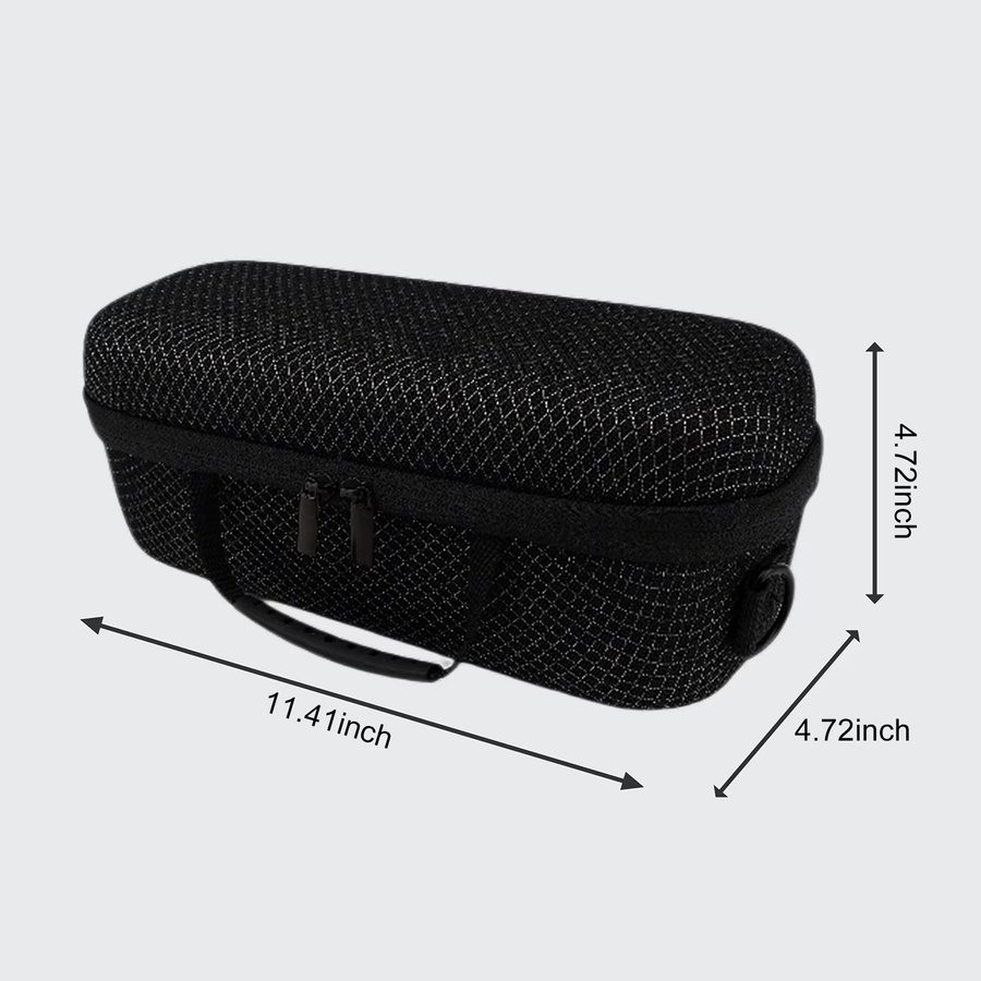 ALLOYSEED Tragbare Bluetooth-Lautsprecher-Aufbewahrungstasche für Xiaomi Sound Party Pro, stoßfest und sturzsicher, Schwarz - Bild 5