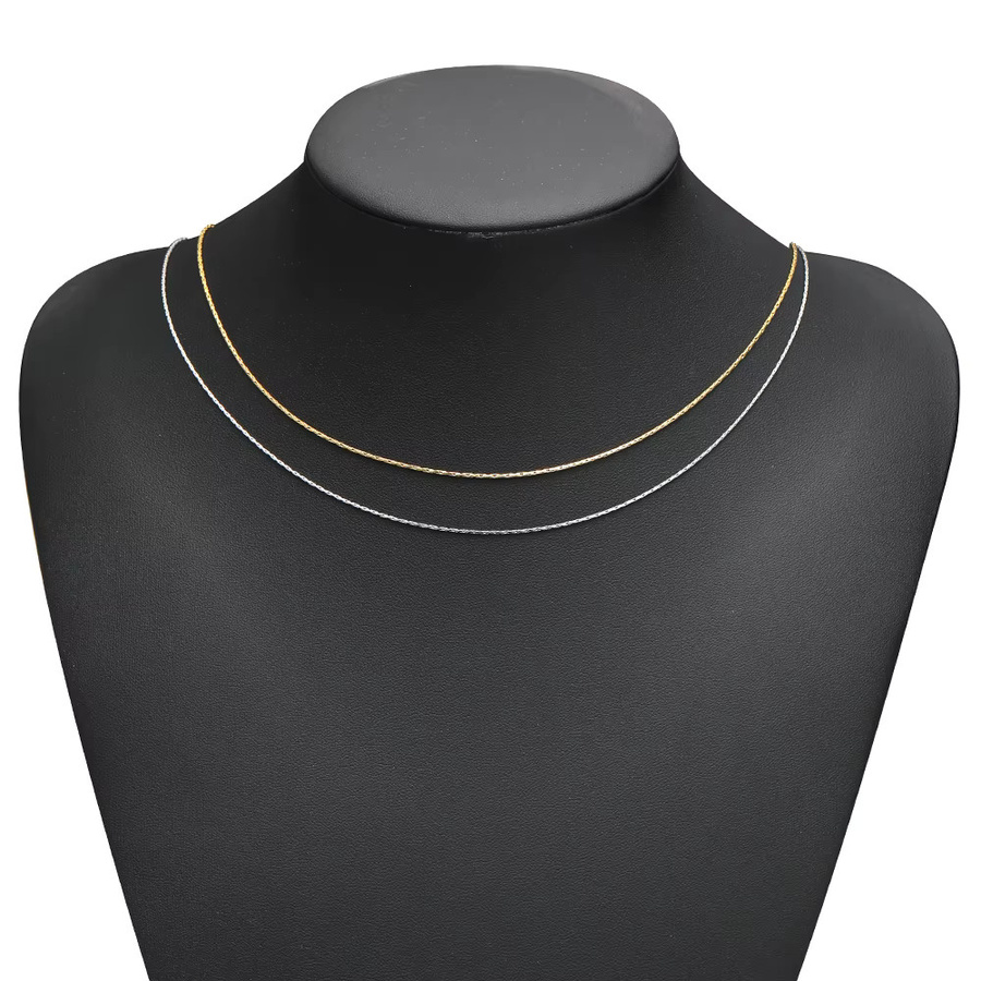 Semitree Edelstahl-Golddraht, Unisex - Bild 2