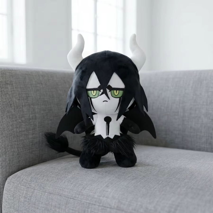 Bandai Bleach Ulquiorra Cifer Plüschtier Puppe, 25cm, Schwarz - Bild 5