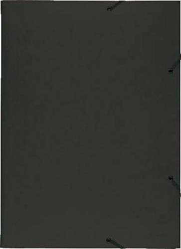 Exacompta Sammelmappe mit Gummizug DIN A3 Schwarz - Bild 1