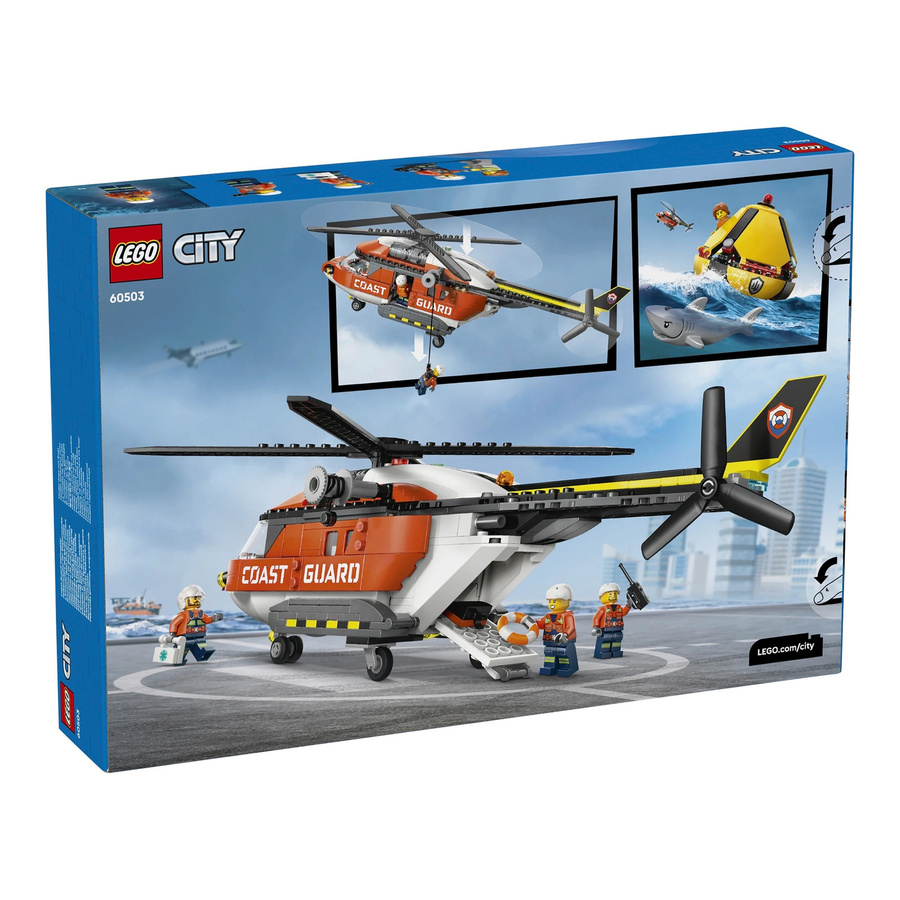 Lego City Hubschrauber der Küstenwache Bau- und Spielset - Bild 4