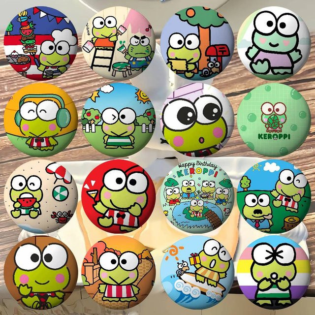 Bilibili Brosche, K-Keroppis, Kinder - Bild 1