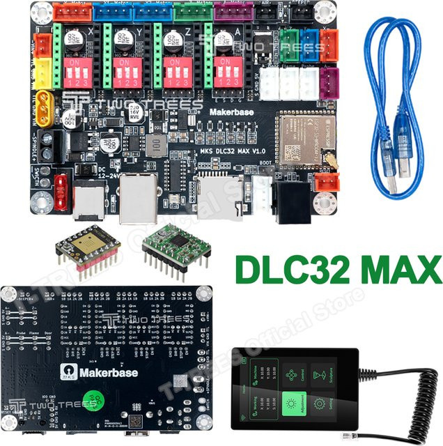 Twotrees MKS DLC32 MAX Motherboard 32bit ESP32 Controller mit Kabelexpansion für 4 Achsen als Upgrade für Lasergravierer - Bild 1